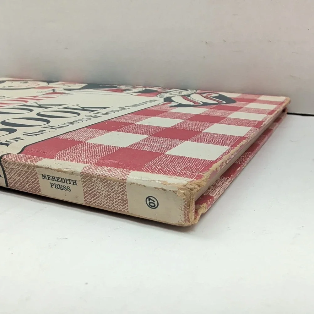 Vintage 1963 Better Homes and Gardens Junior Cook Book Meredith Press Gingham